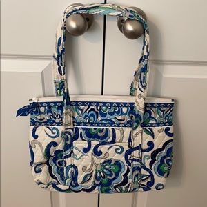 Vera Bradley Mediterranean White Medium Purse